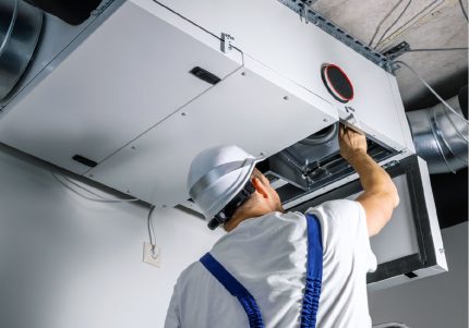 Монтаж вентиляционного оборудования