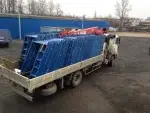 Перестановка опалубки манипулятором
